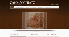 Desktop Screenshot of caffemacchiato.com